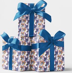 London Penny French Bulldog Oui, Oui Wrapping Paper, Matte, 15-ft roll slide 2 of 4