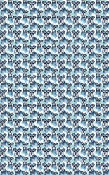 London Penny Schnauzer Chic Wrapping Paper, Matte, 6-ft roll slide 2 of 4