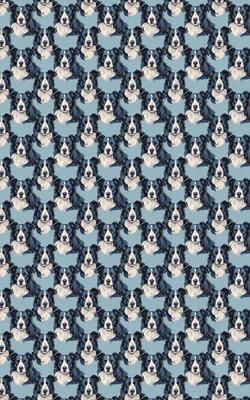 Show full view: London Penny The Border Collie Look Wrapping Paper, Glossy, 6-ft roll slide 4 of 4