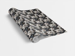 London Penny Westie Wonders Wrapping Paper, Matte, 15-ft roll slide 2 of 4