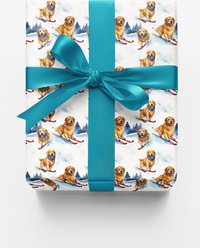 London Penny Golden Glide Wrapping Paper, Glossy, 6-ft roll