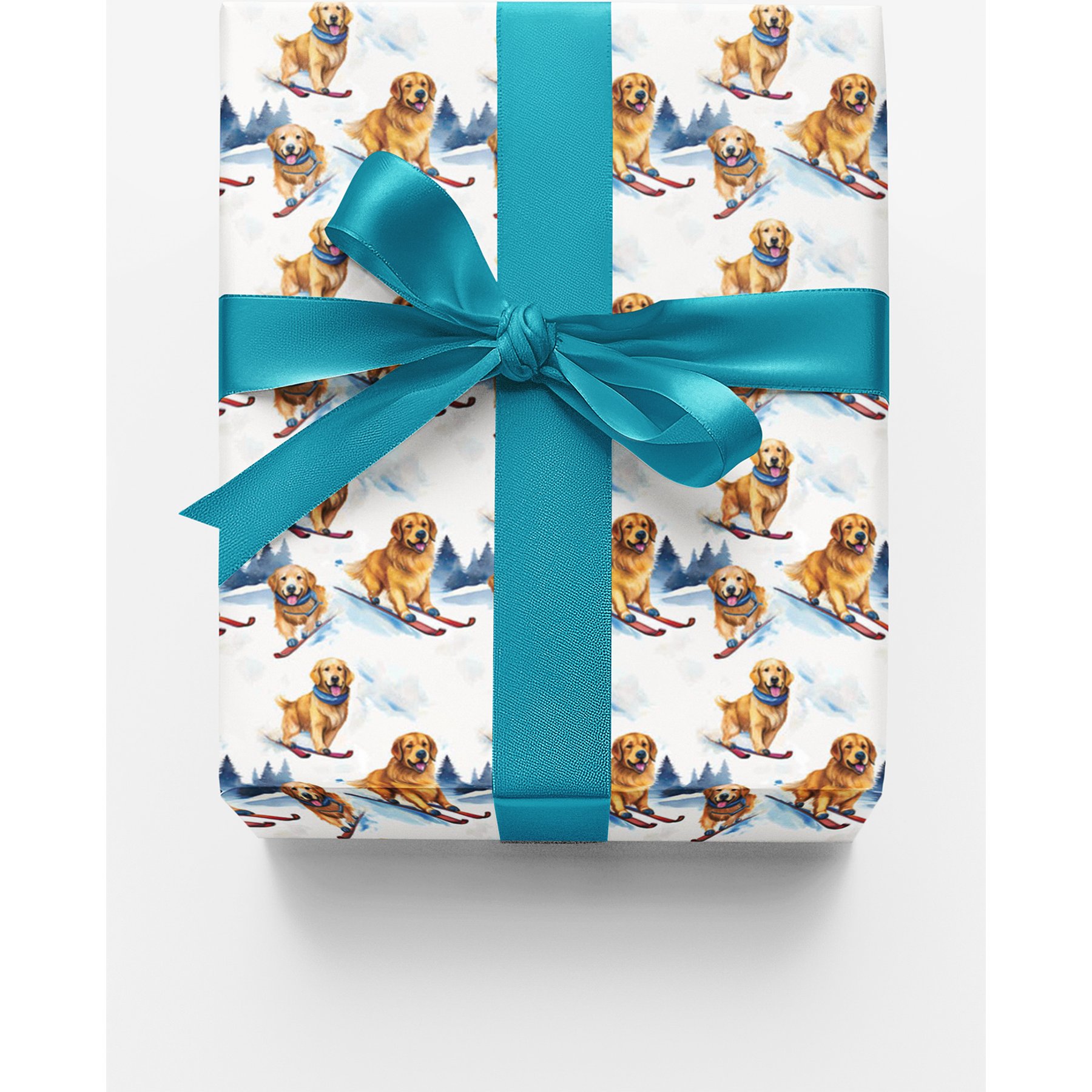 London Penny Golden Glide Wrapping Paper, Glossy, 15-ft roll