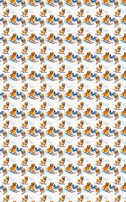 Show full view: London Penny Golden Glide Wrapping Paper, Glossy, 6-ft roll slide 5 of 5