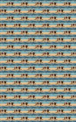 London Penny Seaside Doodle Dash Wrapping Paper, Matte, 15-ft roll slide 2 of 4