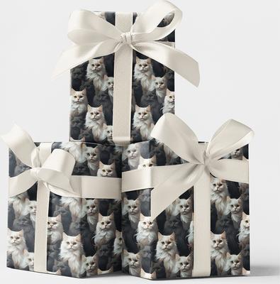 Show full view: London Penny Persian Grace Wrapping Paper, Glossy, 6-ft roll slide 3 of 4