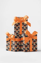 London Penny Crown & Corgi Wrapping Paper, Glossy, 6-ft roll slide 2 of 4