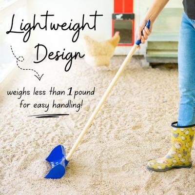 Show full view: Bee Jeweled Coop The Coop Scoop 2-in-1 Chicken Poop Scoop & Rake Sand slide 2 of 9