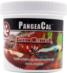 Pangea PangeaCal without D3 Supplement for Reptiles, 3-oz jar
