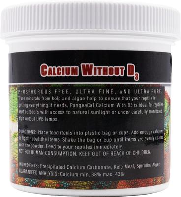 Show full view: Pangea PangeaCal without D3 Supplement for Reptiles, 3-oz jar slide 2 of 2