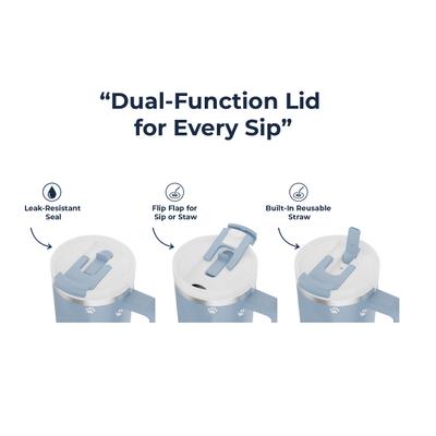 Show full view: E&S PETS Schnauzer Uncut Stainless Steel Tumbler, 40-oz, Steel slide 5 of 6