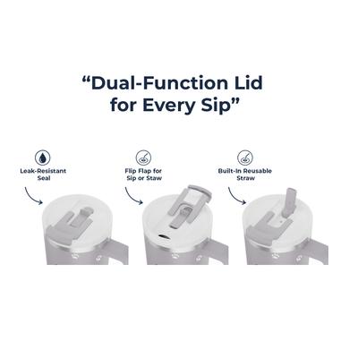 Show full view: E&S PETS Tan Shih Tzu Stainless Steel Tumbler, 40-oz, Purple slide 5 of 6