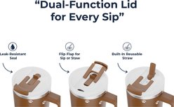 E&S PETS German Shorthaired Pointer Stainless Steel Tumbler, 40-oz, Red slide 2 of 5