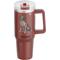 Show in main carousel: E&S PETS German Shorthaired Pointer Stainless Steel Tumbler, 40-oz, Red slide 1 of 6