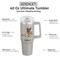 Show in main carousel: E&S PETS German Shepherd Stainless Steel Tumbler, 40-oz, Gray slide 2 of 6