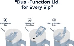 E&S PETS Westie Stainless Steel Tumbler, 40-oz, Steel slide 2 of 5