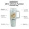 Show in main carousel: E&S PETS Pomeranian Stainless Steel Tumbler, 40-oz, Steel slide 2 of 6