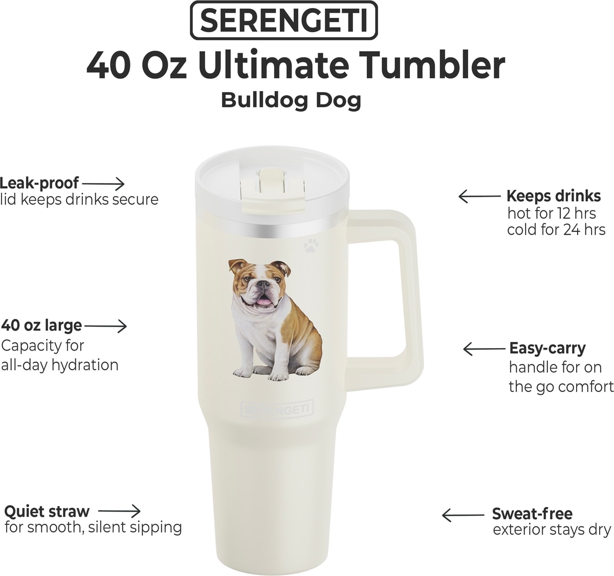 E&S Bulldog Tumbler - Thumbnail 2