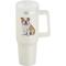Show in main carousel: E&S PETS Bulldog Stainless Steel Tumbler, 40-oz, Ivory slide 1 of 6