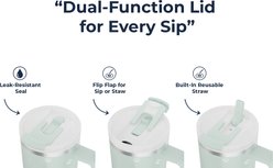 E&S PETS Boxer Stainless Steel Tumbler, 40-oz, Green slide 2 of 5