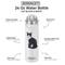 Show in main carousel: E&S PETS Black & White Cat Stainless Steel Water Bottle, 24-oz, White slide 2 of 5