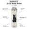 Show in main carousel: E&S PETS Black Cat Stainless Steel Water Bottle, 24-oz, Cream slide 2 of 5