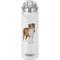 Show in main carousel: E&S PETS Australian Shepherd Stainless Steel Water Bottle, 24-oz, Cream slide 1 of 5
