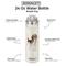 Show in main carousel: E&S PETS Beagle Stainless Steel Water Bottle, 24-oz, Cream slide 2 of 5