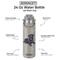 Show in main carousel: E&S PETS Black Lab Stainless Steel Water Bottle, 24-oz, Gray slide 2 of 5