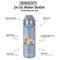 Show in main carousel: E&S PETS Goldendoodle Stainless Steel Water Bottle, 24-oz, Light Blue slide 2 of 5