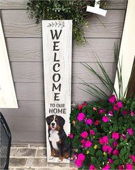 E&S PETS Bernese Mt. Dog Wooden Welcome Sign slide 2 of 6