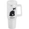 Show in main carousel: E&S PETS Black & White Cat Stainless Steel Tumbler, 40-oz, White slide 1 of 6