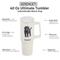 Show in main carousel: E&S PETS Labradoodle Stainless Steel Tumbler, 40-oz, Ivory slide 2 of 6