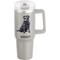 Show in main carousel: E&S PETS Black Labrador Stainless Steel Tumbler, 40-oz, Gray slide 1 of 6