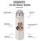 Show in main carousel: E&S PETS Yorkie Stainless Steel Water Bottle, 24-oz, Pink slide 2 of 5
