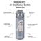 Show in main carousel: E&S PETS Maltese Stainless Steel Water Bottle, 24-oz, Light Blue slide 2 of 5