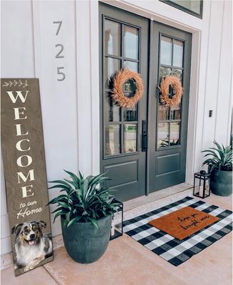 Show full view: E&S PETS Australian Shepherd Wooden Welcome Sign slide 3 of 6