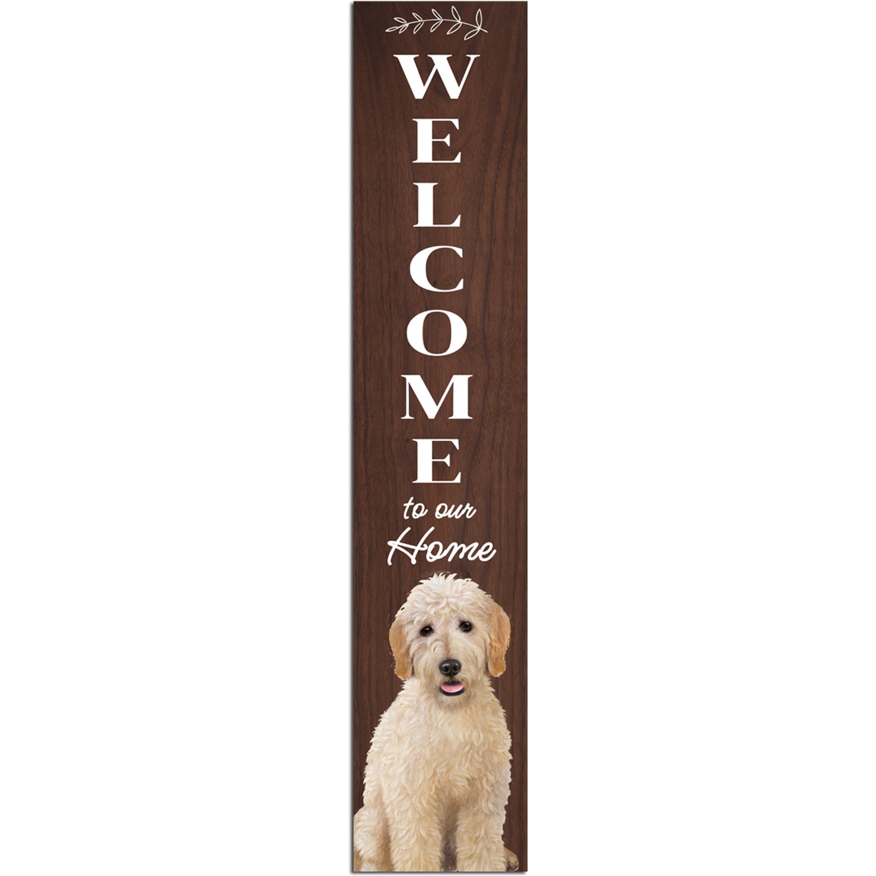 E&S PETS Goldendoodle Wooden Welcome Sign