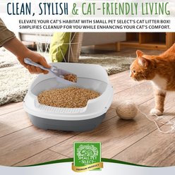 Small Pet Select Sifting Cat Litter Box with Free 8-lb Pine Pellets Combo, 5 Free Pee Pads & Free Litter Scoop slide 2 of 7