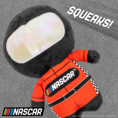 Show full view: NASCAR Red Race Car Driver Plush Dog Toy slide 2 of 6