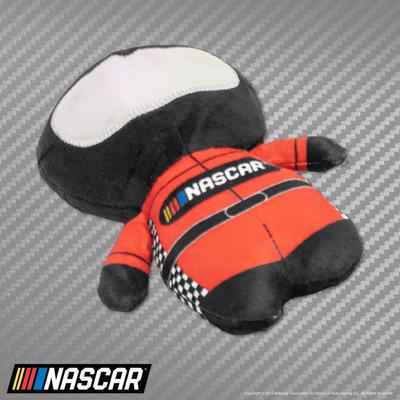 Show full view: NASCAR Red Race Car Driver Plush Dog Toy slide 3 of 6