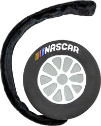 NASCAR Race Car Tire Squeaky Treat Dispensing Dog Toy
