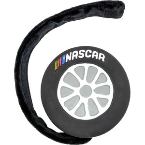 NASCAR Race Car Tire Squeaky Treat Dispensing Dog Toy