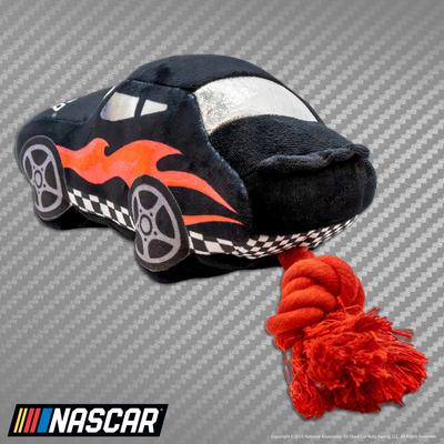 Show full view: NASCAR Race Car Dog Toy with Rope Tug slide 3 of 7