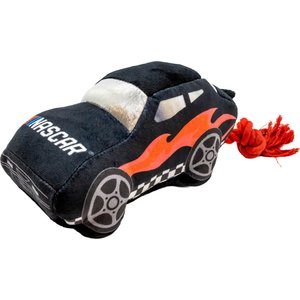 NASCAR Race Car Dog Toy with Rope Tug