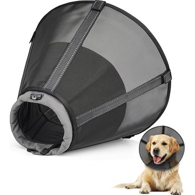 Supet Supet Adjustable Dog Recovery Cone Collar, XX-Large: 19 to 22-in neck