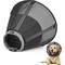 Show in main carousel: Supet Adjustable Dog Recovery Cone Collar, X-Small: 9.5 to 11.5-in neck slide 1 of 10