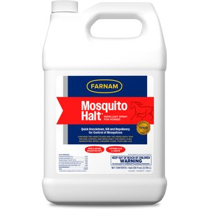 Farnam Mosquito Halt Spray Horse Insect Repellant, 1-gal bottle