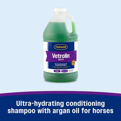 Show full view: Farnam Vetrolin Bath Ultra-Hydrating Conditioning Shampoo, 64-fl oz bottle slide 2 of 9