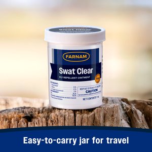 Farnam Swat Dog & Horse Fly Repellent, 7-fl oz tub