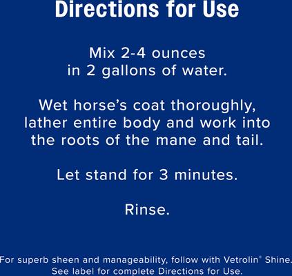 Show full view: Farnam Vetrolin Bath Ultra-Hydrating Conditioning Shampoo, 64-fl oz bottle slide 7 of 9
